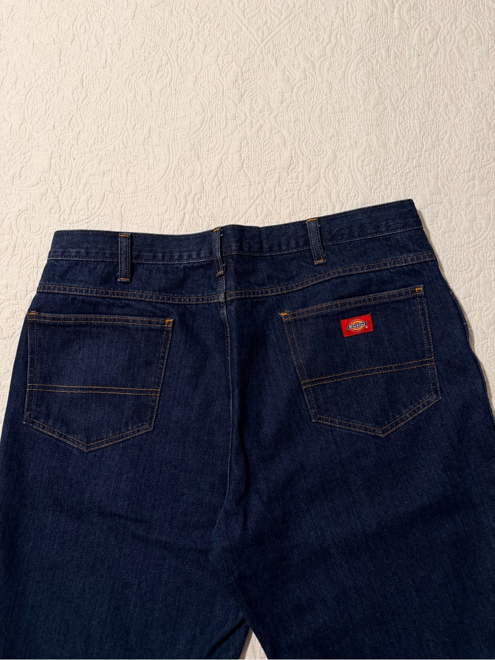 Dickies 9393 Regular Fit Jeans | Mens 38x32 | Dark Wash | Straight Leg